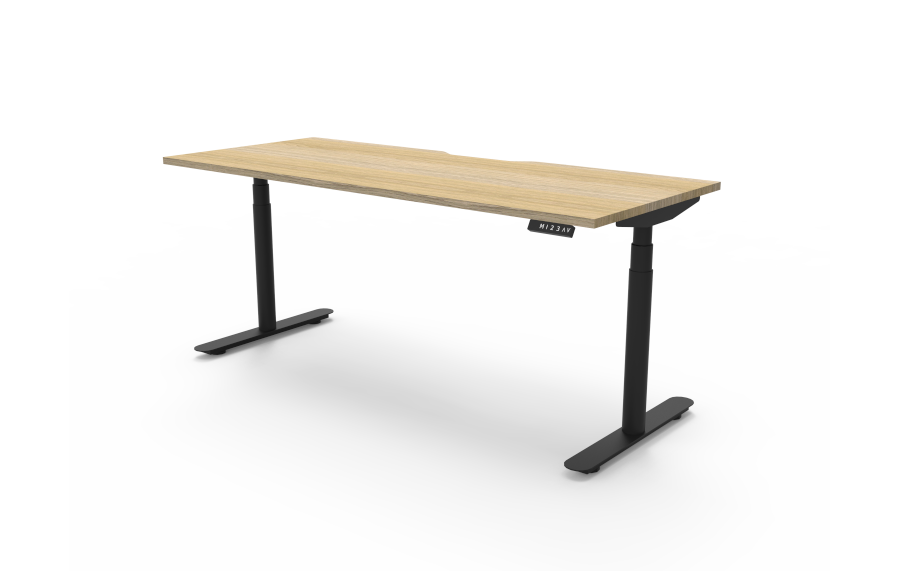 Natural Oak top with Black frame